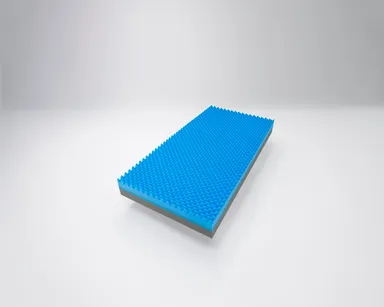 新開発の高弾性ウレタン「ムアツプラスフォーム」