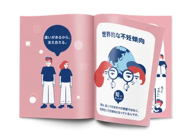 妊活ガイドブック 見開き