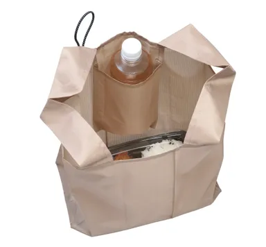 ポケットスクエア デリバッグ（ボトルとお弁当）