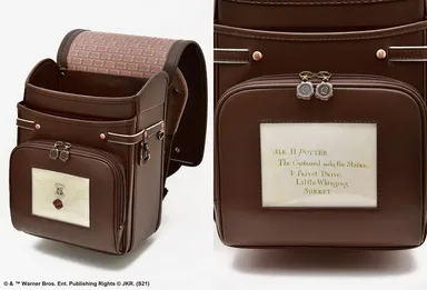 「ハリー・ポッター×Q-pot.」チョコレートランドセル／内ポケット