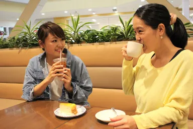 お友だちとゆっくり