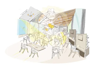 カフェモールイメージ図