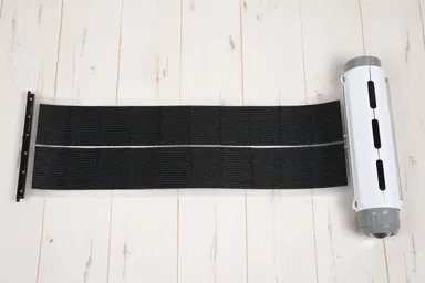 大型ソーラーパネルで発電力アップ