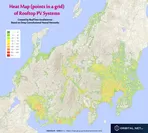 屋根上太陽光発電設備ヒートマップ・サービス