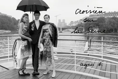 アニエスベー「Croisiere sur la Seine ～セーヌ川にゆられて～」