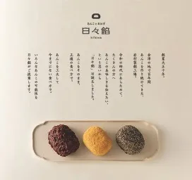 日々餡　コンセプト