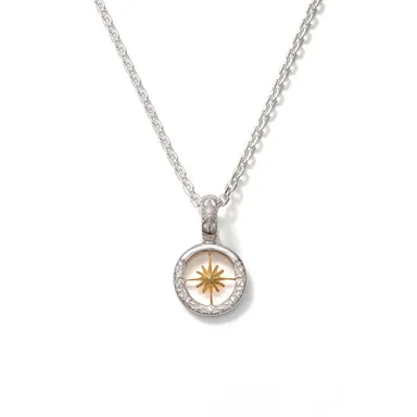 サンシンボル シルバー925 K24(24金)ゴールドプレートペンダントトップ