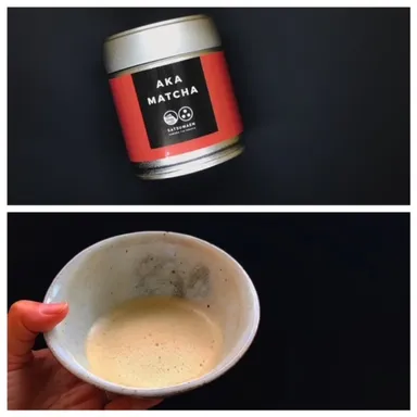 紅茶×抹茶＝紅抹茶(あかまっちゃ)