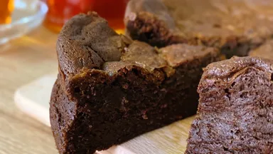 紅抹茶ガトーショコラ