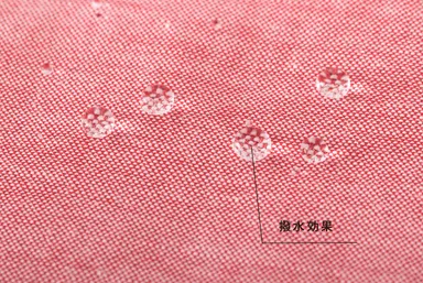 レインビーズの驚きの撥水性