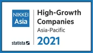 NIKKEI Asia High-Growth Companies Asia-Pacific 2021 Logo