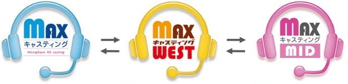 MAXキャスティング3社　東阪名で連携