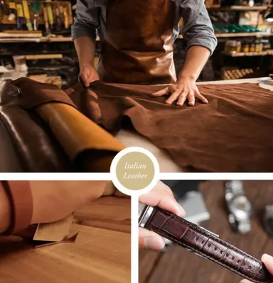 高級イタリアンレザー