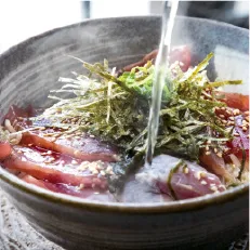 調理例お茶漬け画像