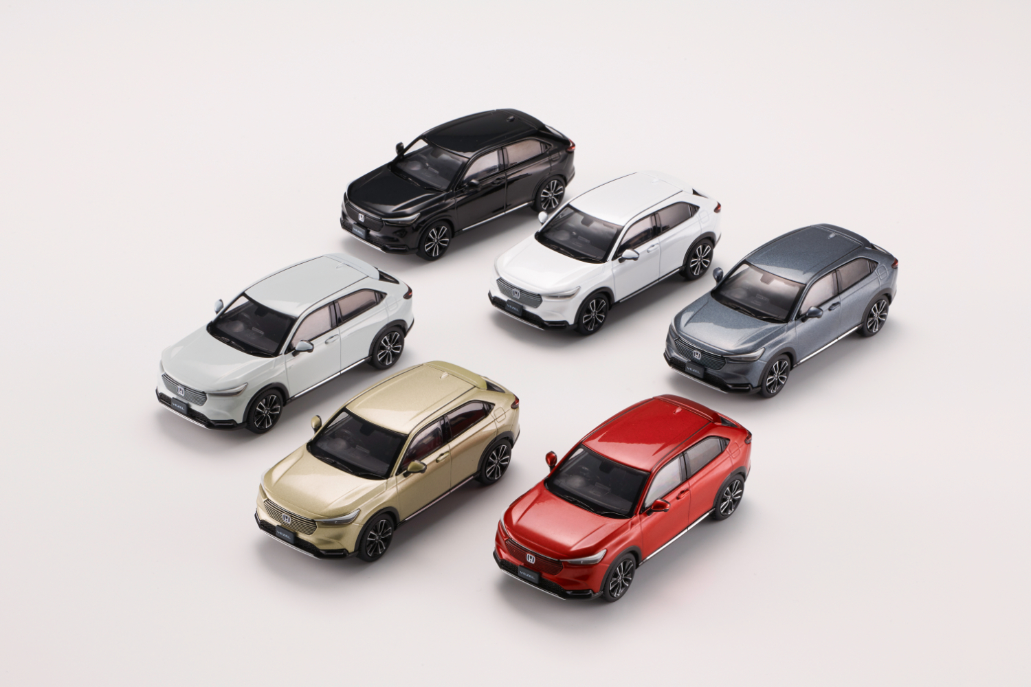 新型ホンダ VEZELの1/43(約10cm)スケールミニカーが登場 2021年4
