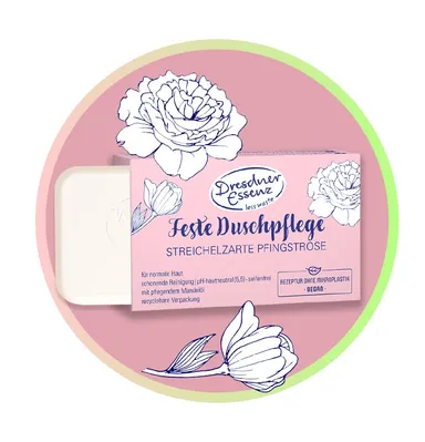 ドレスナーエッセンス　シャワーバー　フローラルピオニー(ふんわり愛らしいピオニーの香り)