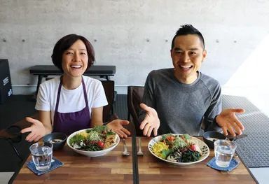 2021年3月 プラントベースの料理を前にして