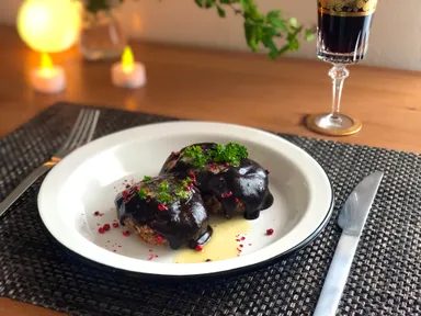 大豆ミートハンバーグ