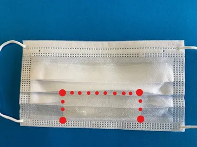 不織布マスク使用時3