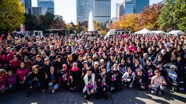 2019年チャリティーランにて