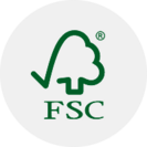 FSC(Forest Stewardship Council(TM))国際認証ラベル取得