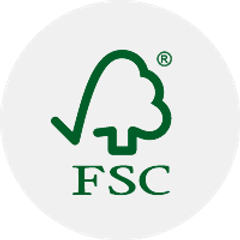 FSC(Forest Stewardship Council(TM))国際認証ラベル取得