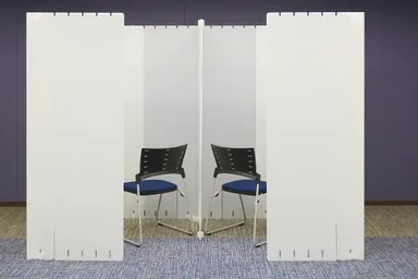 パーテーション全景