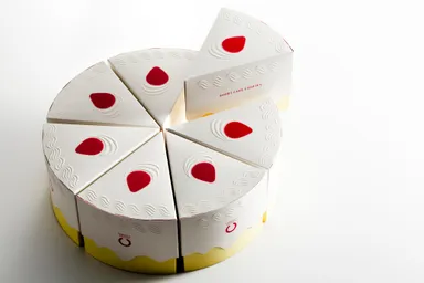 7個並べるとホールケーキに！