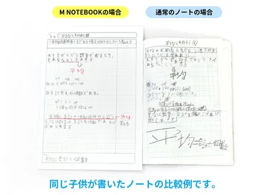 スッキリ見やすいノートになる