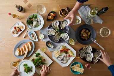 おしゃれに牡蠣パーティー