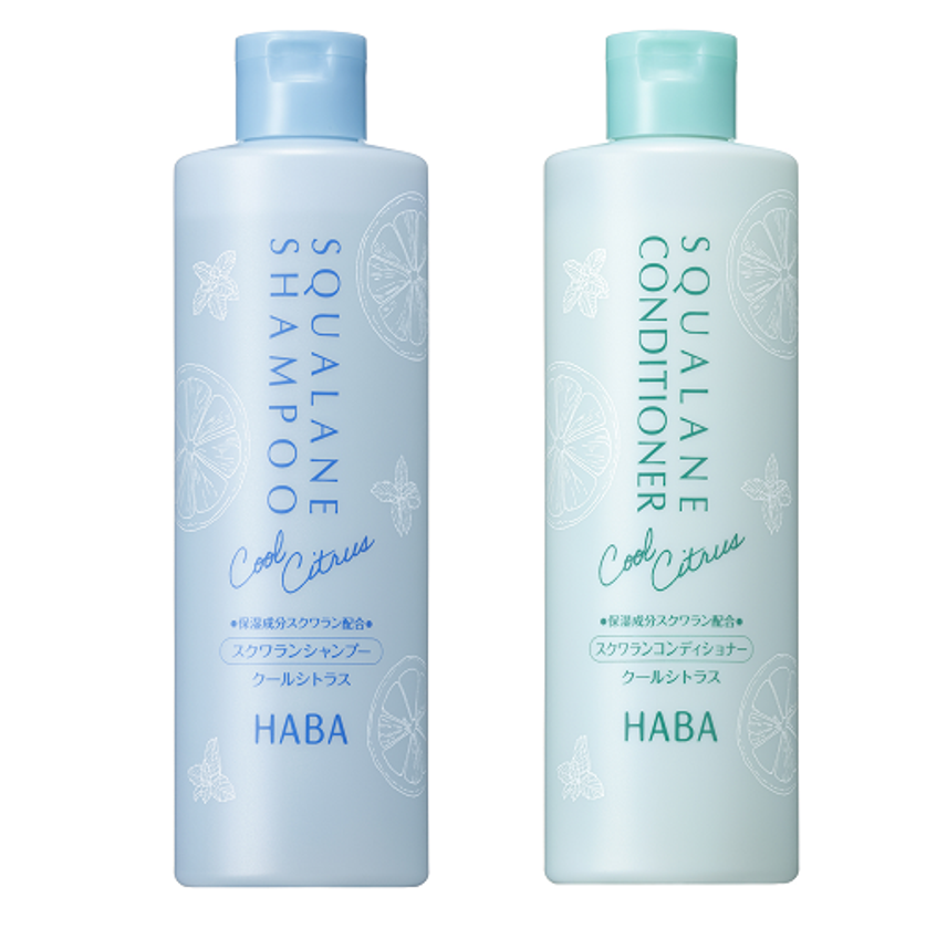 夏の髪・頭皮をすっきり
2021年6月23日（水）より数量限定発売！
『スクワランシャンプー　クールシトラス』
『スクワランコンディショナー　クールシトラス』