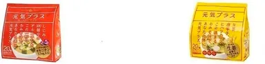 「元気プラス　オルニチン入りおみそ汁」＆「元気プラス　生姜の温まるおみそ汁」
