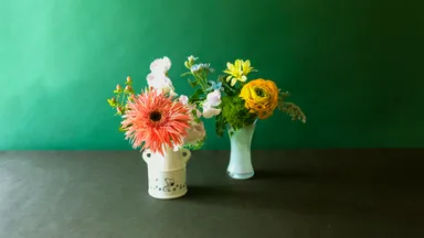 スヌーピー お花の定期便_Friends bouquet
