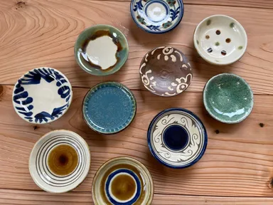 やちむんの器を使用