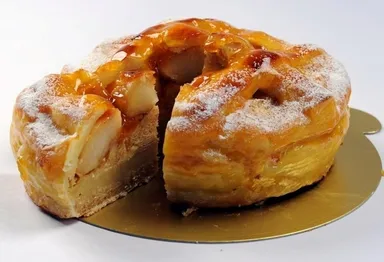 アップルポテトパイ　カット