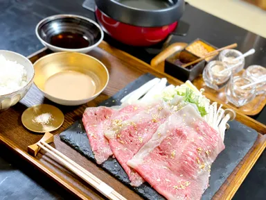 松阪牛しゃぶしゃぶ御膳　5,000円