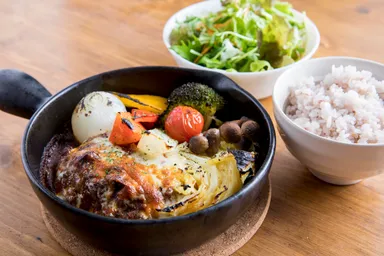 ぐつぐつハンバーグセット