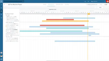 「タイムライン」機能