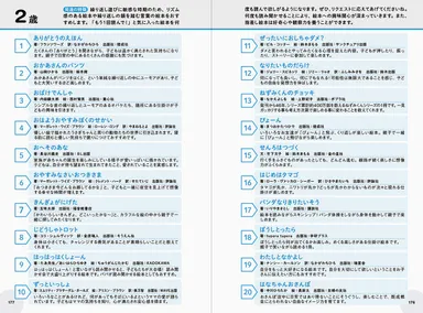 巻末付録　絵本リスト(2歳児)