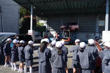 工場見学会の様子