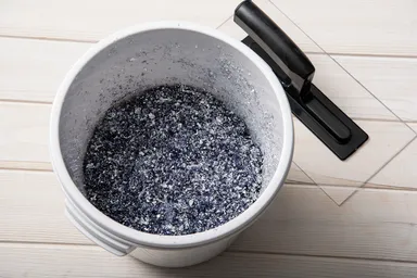 展示会では施工体験ができるコーナーも。専用コテをご用意し、スタッフが施工要領をご説明します