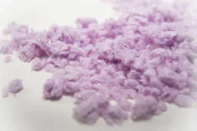 シルクプラスター素材UP2：アートデザイン　294：ソフトピーチ／これに水を加えると、練ったようなとろとろな素材になり、壁に塗り込むことができる