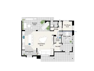 1階のレイアウト