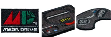 「メガドライブ」2way刺繍ワッペン