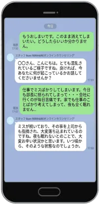 チャットカウンセリング