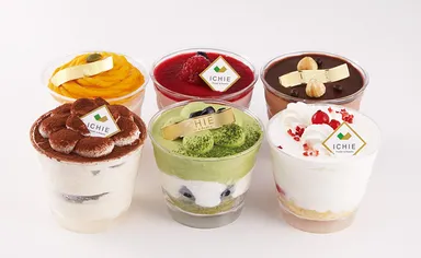 ＜ICHIE＞カップスイーツ６種セット