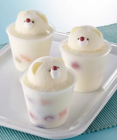 ＜パティスリーヤナギムラ＞ヤナギムラのフローズンしろくまブランちゃん６個