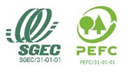 SGEC／PEFCロゴ