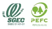 SGEC／PEFCロゴ