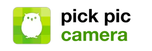 「pick pic camera」ロゴ